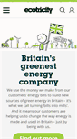 Mobile Screenshot of ecotricity.co.uk
